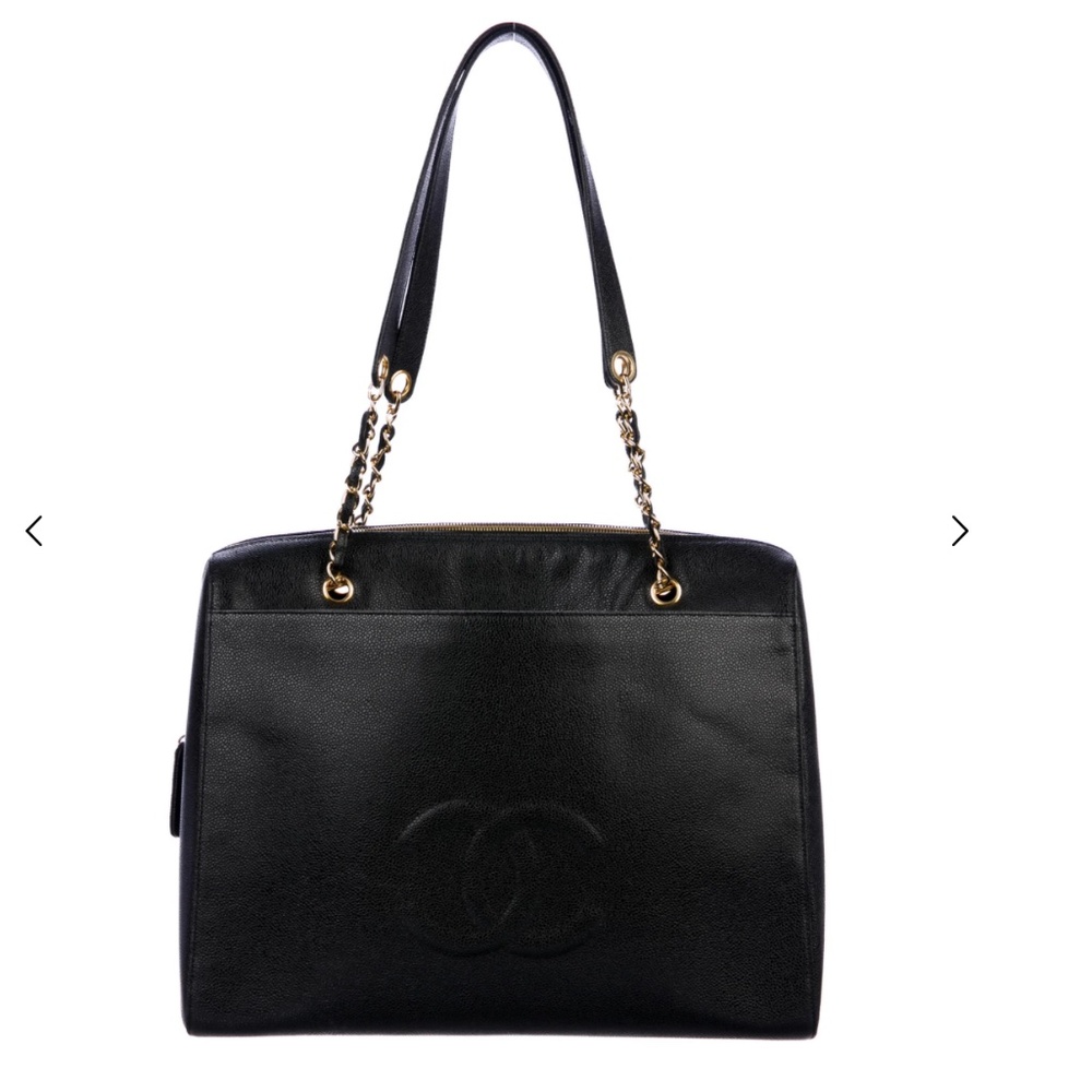 Vintage Chanel Timeless Caviar Tote